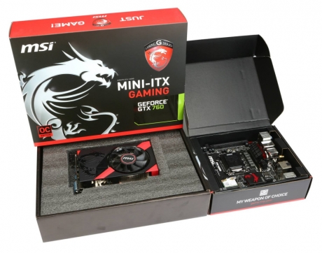 MSI Z87I Gaming AC  GTX 760 Gaming OC ITX -     