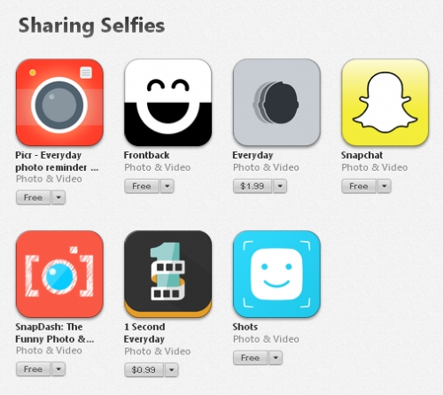 Apple    iTunes  selfie-