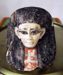 Egypt pharaoh masks, 2500 BC,