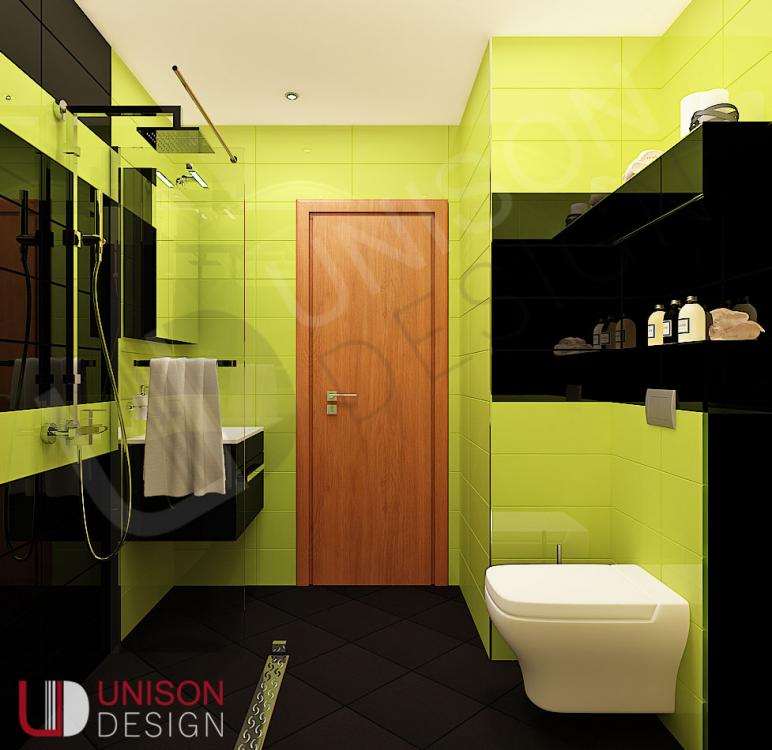 Интериорен дизайн-баня-обзавеждане-баня зелено-баня черно-Unison Design-interioren dizajn-3.jpg