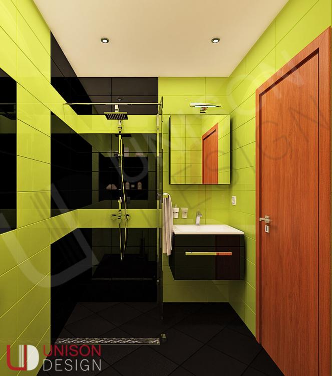 Интериорен дизайн-баня-обзавеждане-баня зелено-баня черно-Unison Design-interioren dizajn-5.jpg