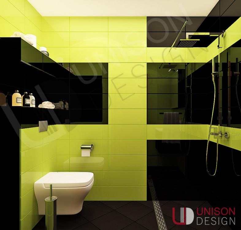 Интериорен дизайн-баня-обзавеждане-баня зелено-баня черно-Unison Design-interioren dizajn-6.jpg