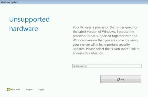 Unsupported-Hardware-Popup.jpg.f3c847fd646eb5f14aae0b2b98342095.jpg