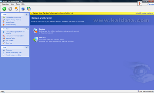 Acronis True Image Home – инсталация, конфигурация и работа