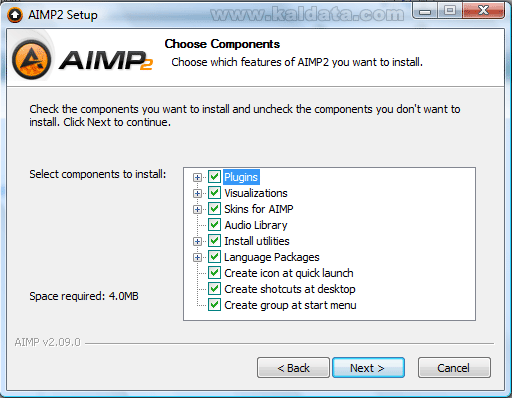 AIMP – инсталация и конфигурация