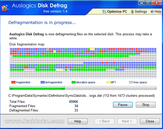 Auslogics Disk Defrag – Инсталация, конфигурация и работа