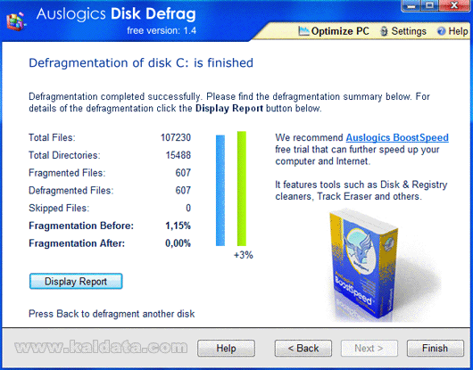 Auslogics Disk Defrag – Инсталация, конфигурация и работа
