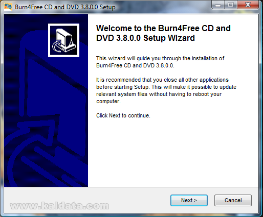 Burn4Free CD & DVD – инсталация, конфигурация и работа