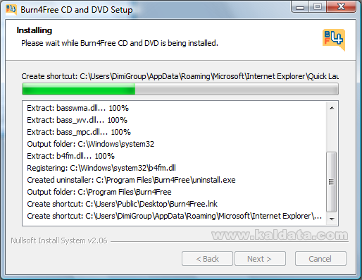 Burn4Free CD & DVD – инсталация, конфигурация и работа