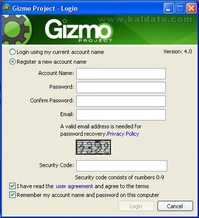 Gizmo Project – инсталация и ръководство за работа