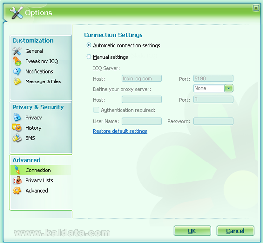 ICQ 6 – инсталация, настройки и работа с програмата