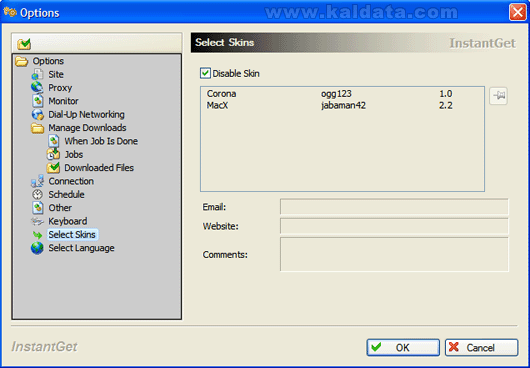 InstantGet – инсталация, конфигурация и работа