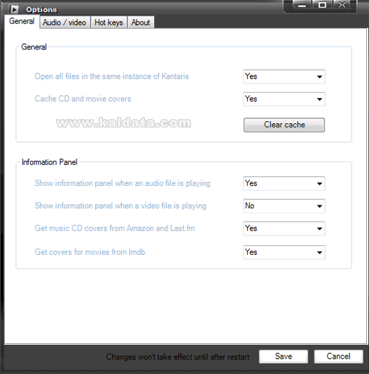Kantaris Media Player – кратко ревю