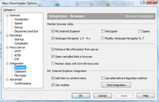 Mass Downloader – инсталация и конфигурация