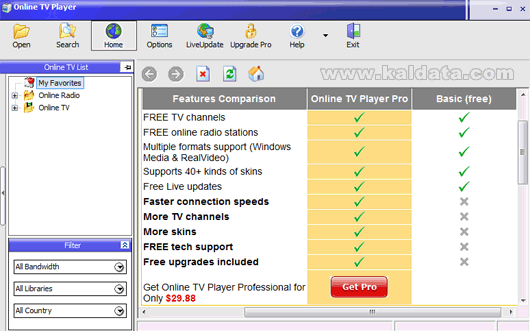 Online TV Player – онлайн радио и телевизия на едно място