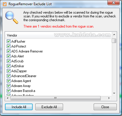 RogueRemover – инсталация и работа с програмата