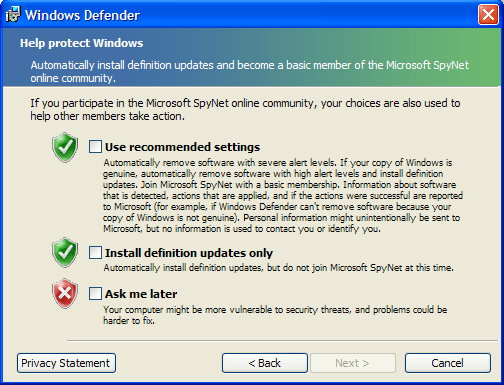 Windows Defender – инсталация, конфигурация и работа