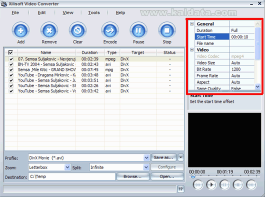 Xilisoft Video Converter – инсталация, конфигурация и работа