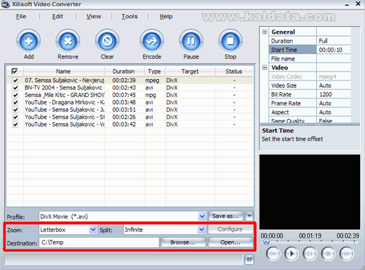Xilisoft Video Converter – инсталация, конфигурация и работа