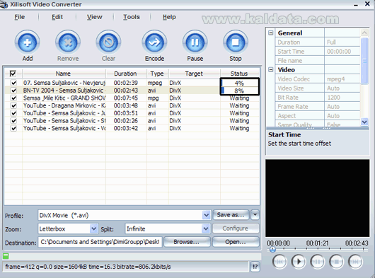Xilisoft Video Converter – инсталация, конфигурация и работа