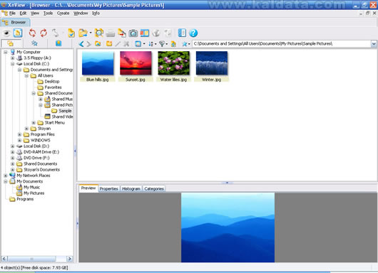 XnView – кратко ревю