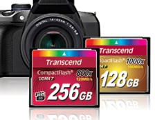 Transcend започна продажбите на професионалните карти памет CompactFlash 800x Premium