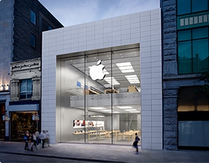 Apple патентова дизайна на магазините си в Европа