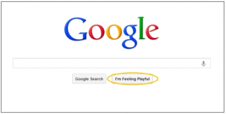 Google направиха по-интересен бутона „Чувствам се късметлия“