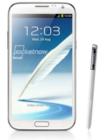 Samsung разкри спецификациите и снимки на Galaxy Note II