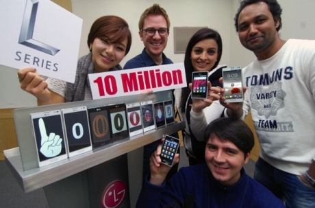 LG продадоха 10 милиона смартфона Optimus L