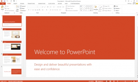 Какво ново в PowerPoint 13?