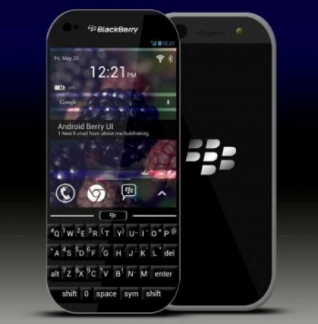 Представен е концепт на смартфона BlackBerry Elegance под Android