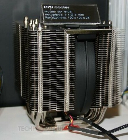 SilverStone представи на Computex 2012 асиметричния CPU охладител SST-NT08