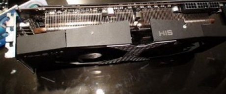 HIS показа 2-ядрения адаптер Radeon HD 7970 X2