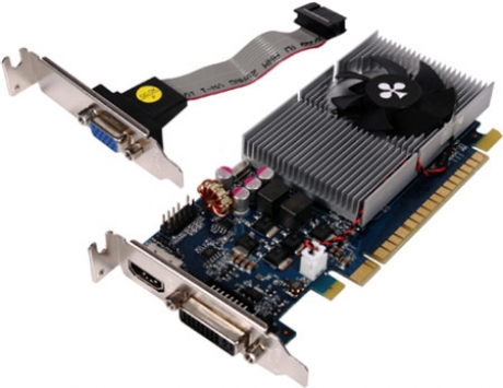 Club 3D оборудва с 2 GB памет нископрофилната 3D-карта GeForce GT 640