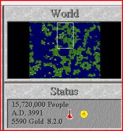 Резултатът от десетгодишна игра на Civilization II без рестартиране