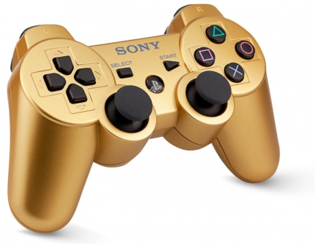 Sony анонсираха нов контролер за PS3 в златисто