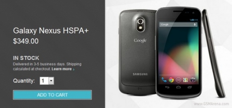 Samsung Galaxy Nexus  може да бъде закупен за $ 349