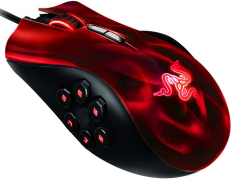 Razer пусна в продажба геймърската мишка Naga Hex Wraith Red Edition