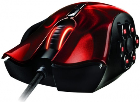 Razer пусна в продажба геймърската мишка Naga Hex Wraith Red Edition