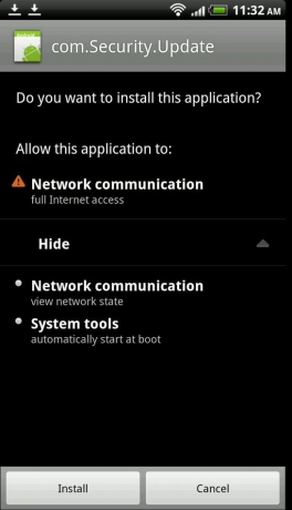 Троянски кон за Android, разположен на различни сайтове