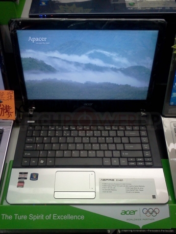 Появиха се снимки на ноутбука Acer Aspire E1-421 с чип Brazos 2.0