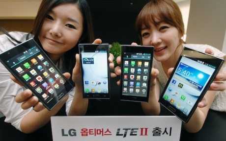 В Корея започнаха доставките на смартфона LG Optimus LTE2