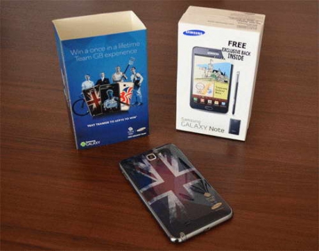 Samsung пуска Samsung Galaxy Note и Galaxy Y Olympic Edition