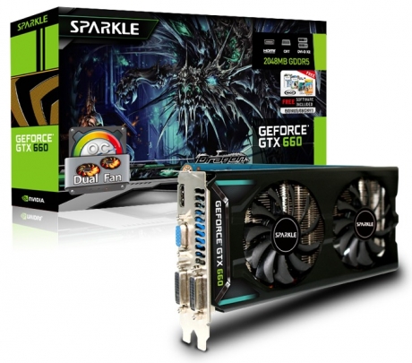 Sparkle Computer пуска три овърклокнати видеокарти от серията GeForce GTX 600 Dual Fan