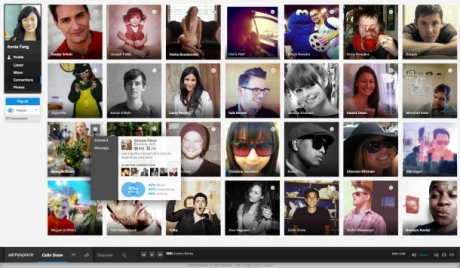 MySpace с нов дизайн
