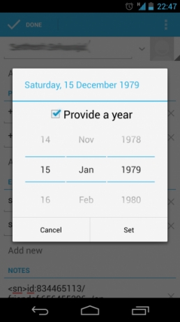 В Android 4.2 изчезна… месец декември