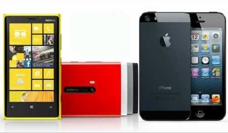 Nokia осмива еднообразието в цветовете на iPhone 5