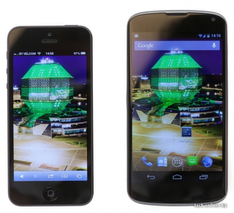 LG Google Nexus на качествени снимки