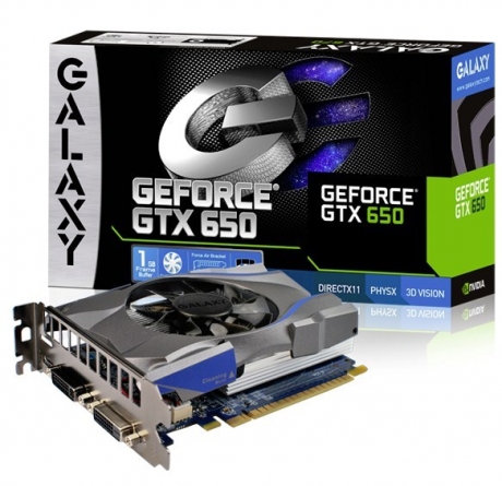 Galaxy Microsystems анонсира „зелена“ версия на видеокартата GeForce GTX 650